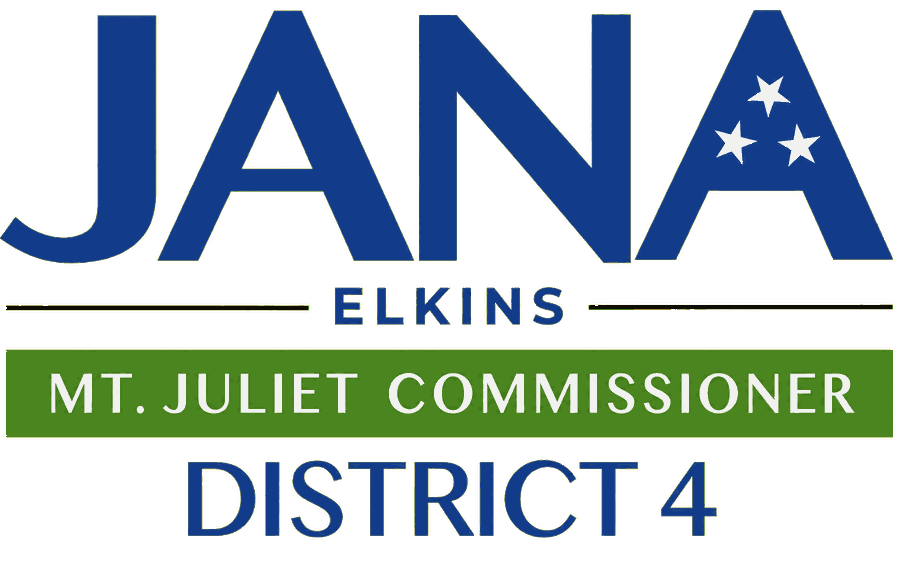 Jana Elkins, Mt. Juliet Commissioner, District 4